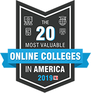 Voted one of the 20 Most Valuable Online Colleges in America 2019 by The Knowledge Review