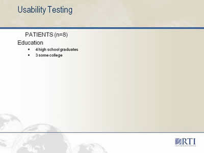 Usability Testing