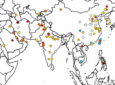 Aura OMI formaldehyde  data show significant anthropogenic VOC trends