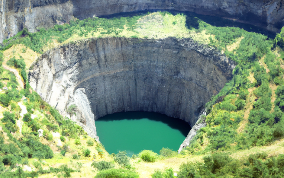 Water quarry.