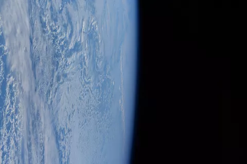 La Terre vue depuis la Station spatiale internationale