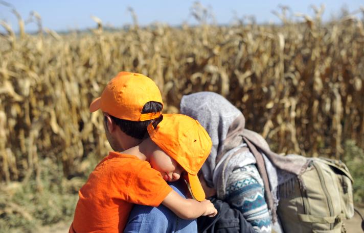 Refugees in Serbia and Croatia