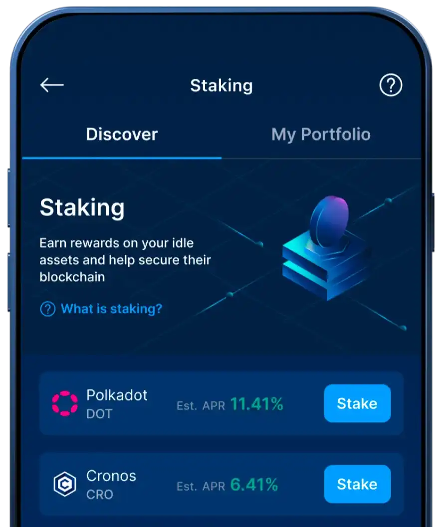 Staking Mobile App