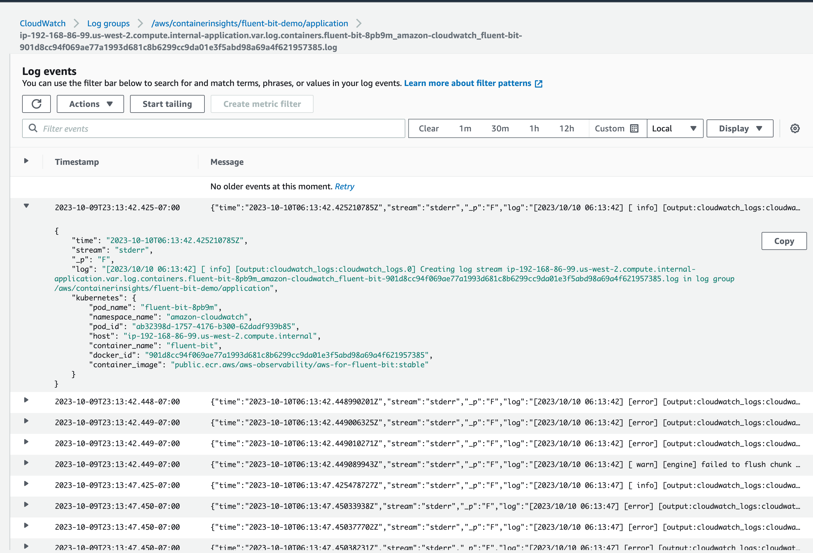 CloudWatch Logs