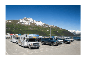 Can I park at the terminal when I travel on the ferry?