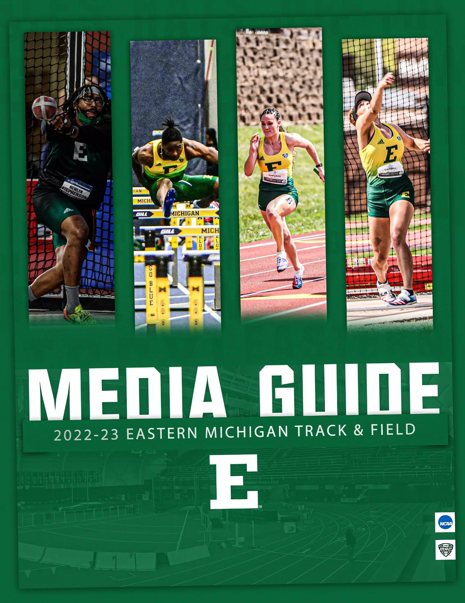 2022-23 Track & Field Media Guide Cover