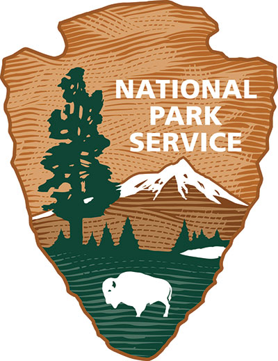 National Park Service logo.