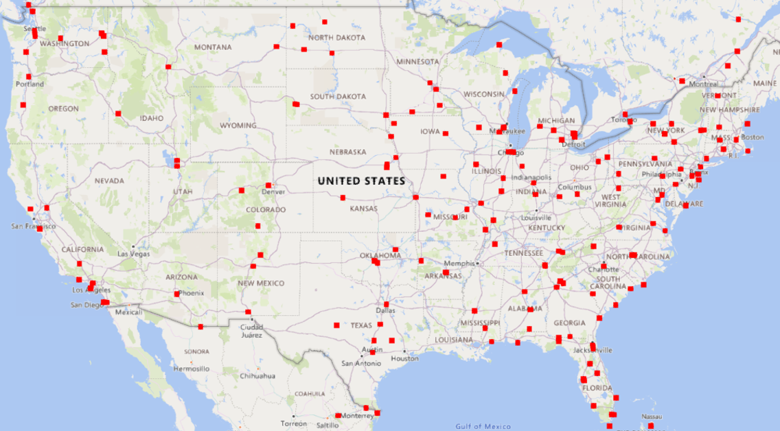 FDR Map