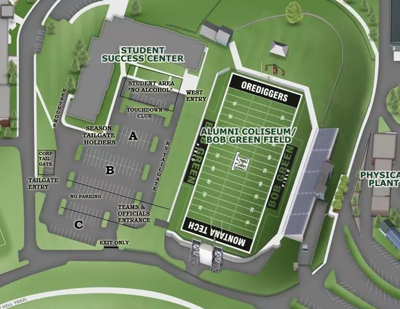 Tailgate Map 2019