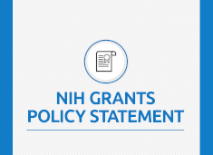 NIH Grants Policy Statement