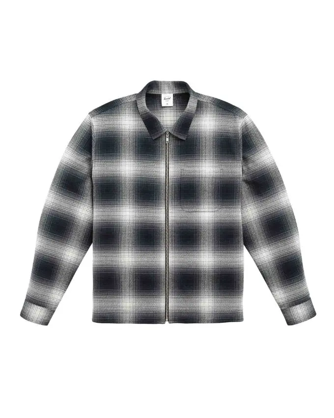 Zip-Up Flannel Men's