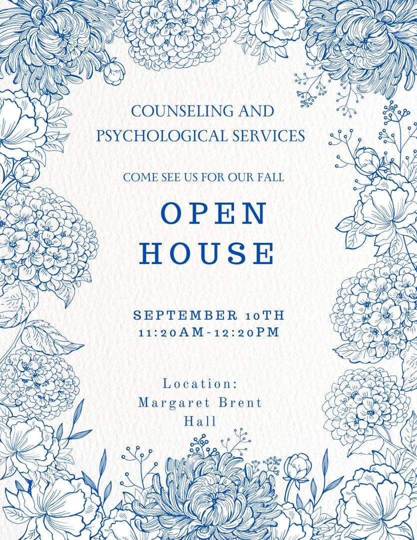 CAPS open house flyer