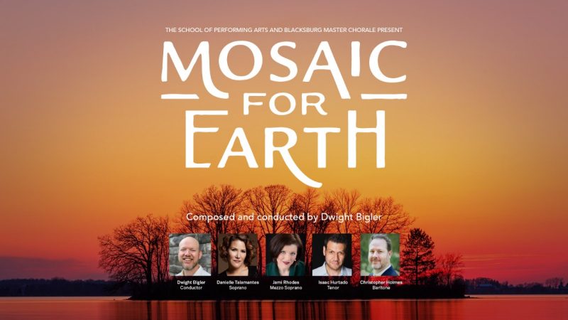 Mosaic for Earth poster