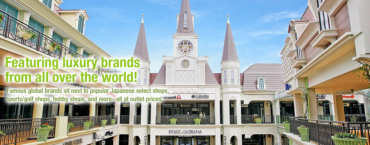 Featuring luxury brands from all over the world!