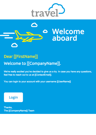 Welcome Email