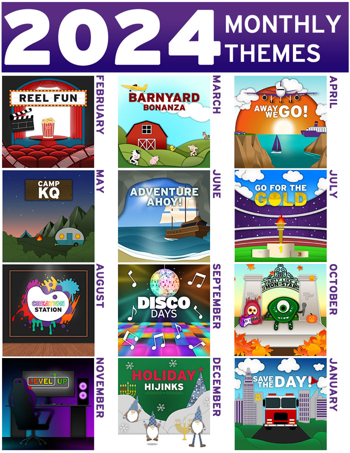 Kids Quest 2024 Themes 