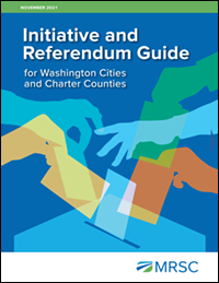 Cover of Initiative and Referendum Guide for Washington Cities and Charter Counties
