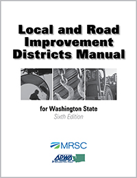 Cover of Local and Road Improvement Districts Manual for Washington State