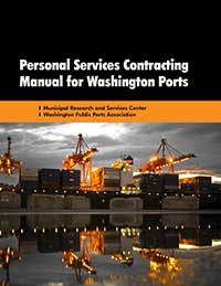 Cover of Personal Services Contracting Manual for Washington Ports