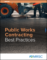 Cover of Public Works Contracting Best Practices