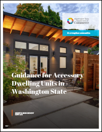 Cover of Guidance for Accessory Dwelling Units in Washington State