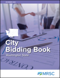 Cover of City Bidding Book - Washington State
