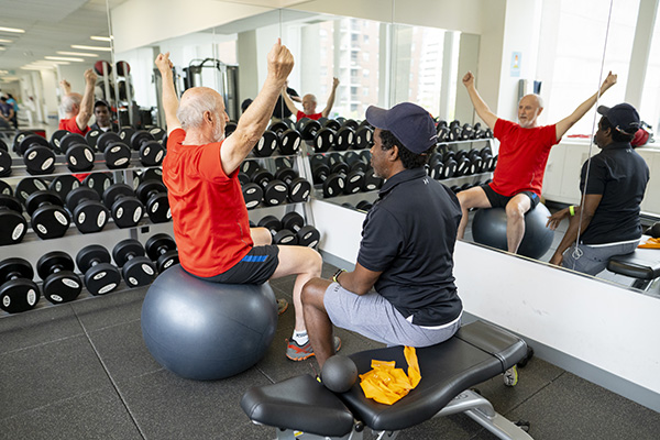 personal training at Cleveland Clinic Canada