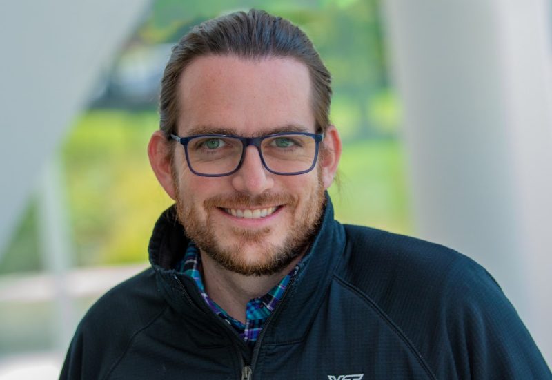 Headshot of Jacob R. Grohs at the Moss Arts Center