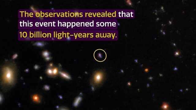 CosmoView Episode 7: Light of powerful burst captured by Gemini Observatory