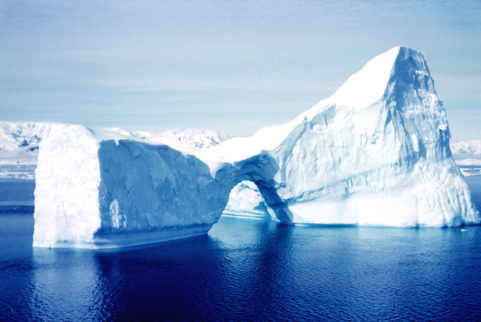 An iceberg in Gerlache Strait, West Antarctica