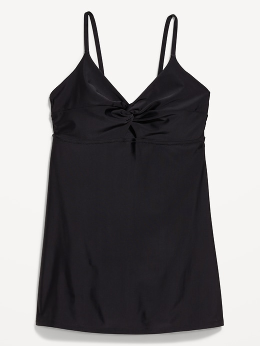 Image number 4 showing, Twist-Front Swim Dress