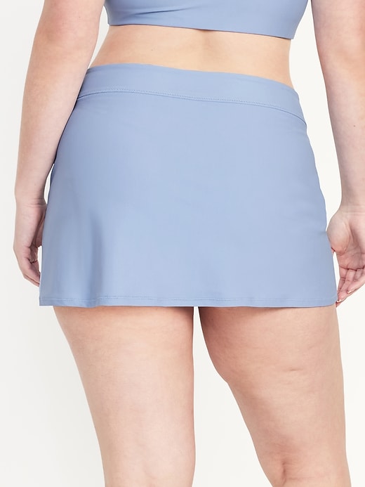 Image number 6 showing, High-Waisted Swim Skirt