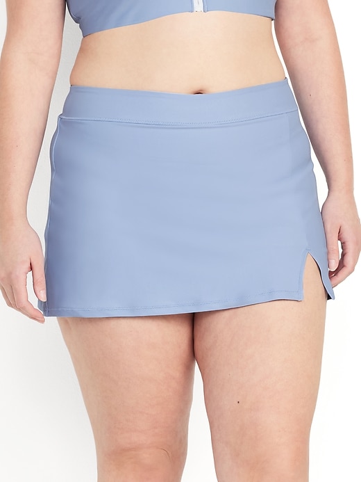 Image number 5 showing, High-Waisted Swim Skirt