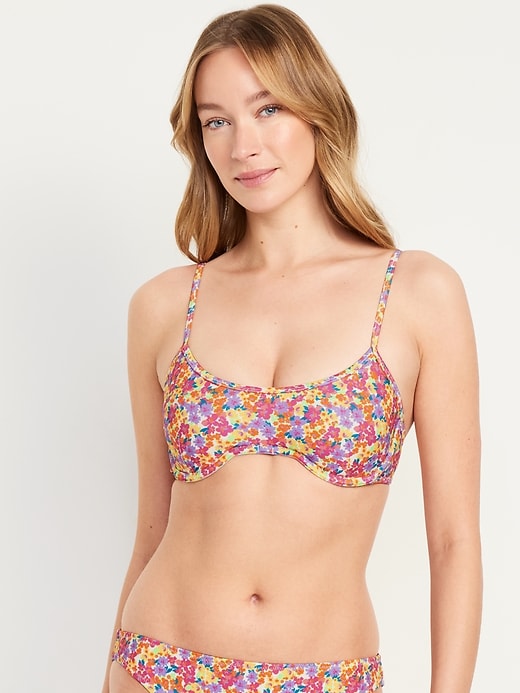 Image number 1 showing, Underwire Bikini Swim Top