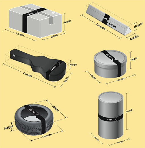 Image of package dimensions