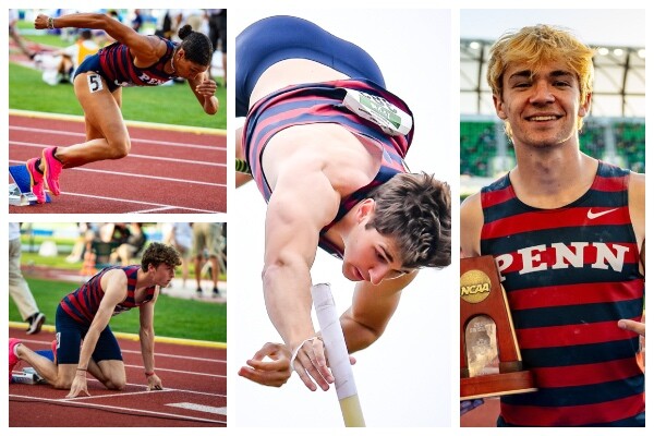 Four members of the track and field team compete at the NCAA Championships.