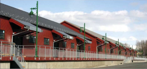 Anchorage lab freight shed.