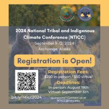 National Tribal and Indigenous Climate Conference