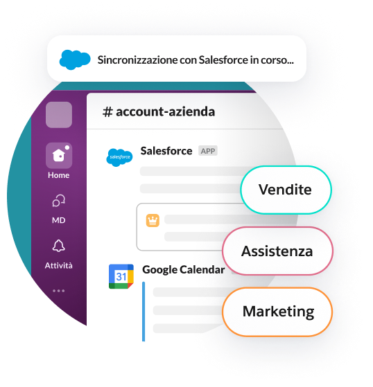 Integra con Salesforce