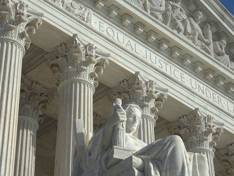 Exterior of U.S. Supreme Court building