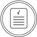 income verification letter icon