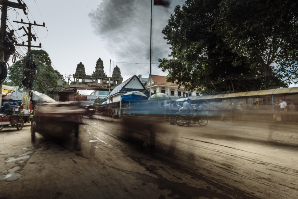 Cambodia-Thailand border: Hundreds of migrant workers from Cambodia cross the border into Thailand everydayPhoto credit: Mohammed Muse