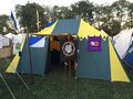 My 2nd house tent set up at Pennsic