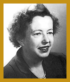 Photo portrait of Maria Goeppert Mayer