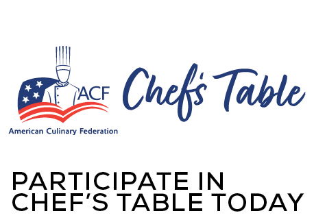 American Culinary Federation Chef’s Table