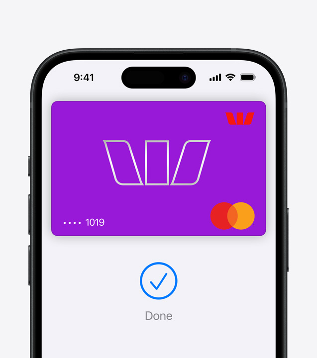 A close-up shot of Face ID securely authorizing a payment on iPhone using Apple Pay.