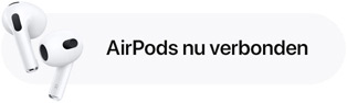 Melding dat AirPods zijn verbonden.