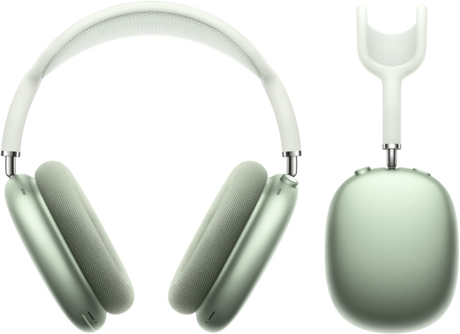 Airpods Max باللون الأخضر