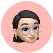 En Memoji som sender en melding