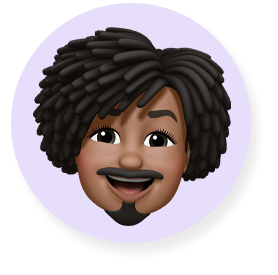 Memoji com rosto sorridente